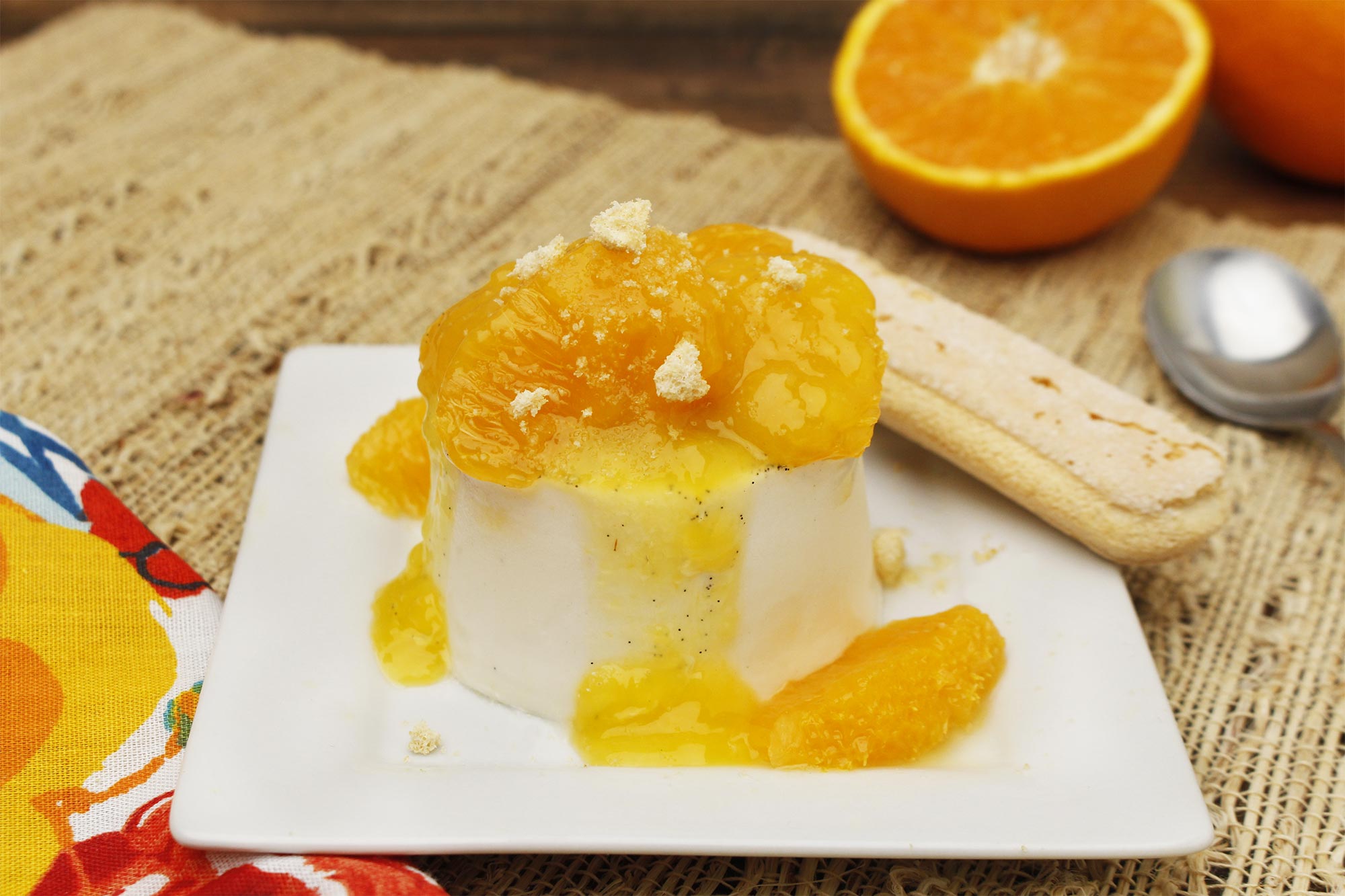 Full Circle - Recipe: Orange Creamsicle Panna Cotta