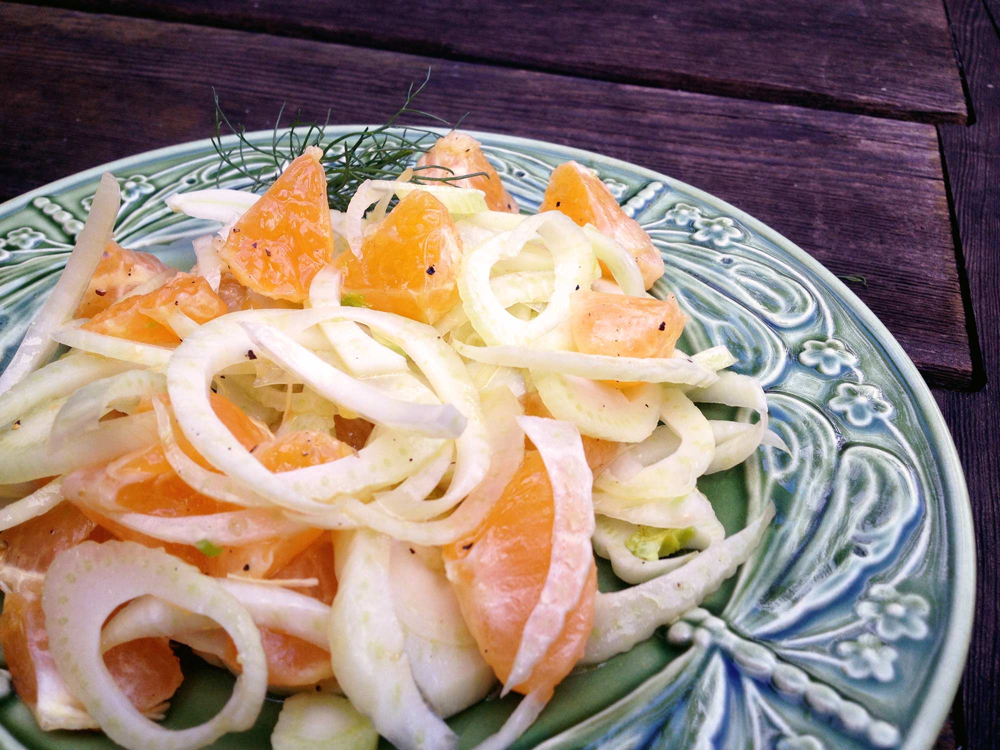 Fennel and Mandarin Salad