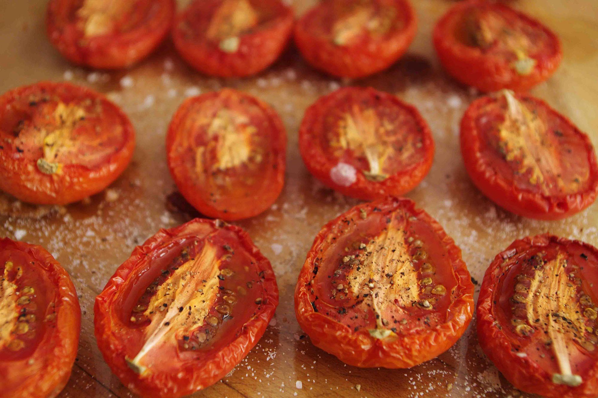 Full Circle - Recipe: Slow Roasted Tomatoes