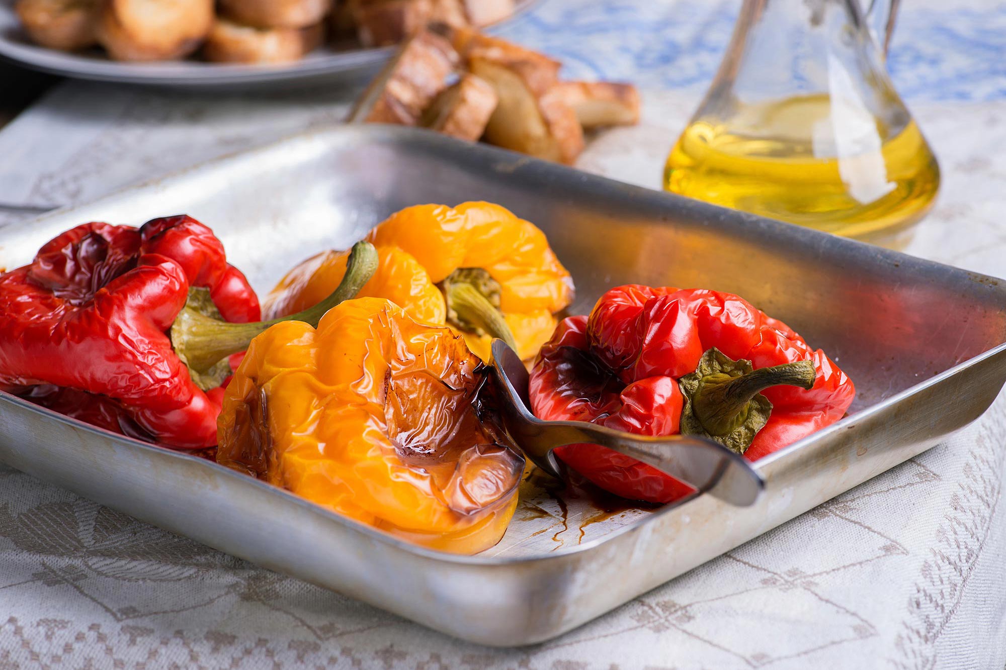 Three Ways to Roast Bell Peppers