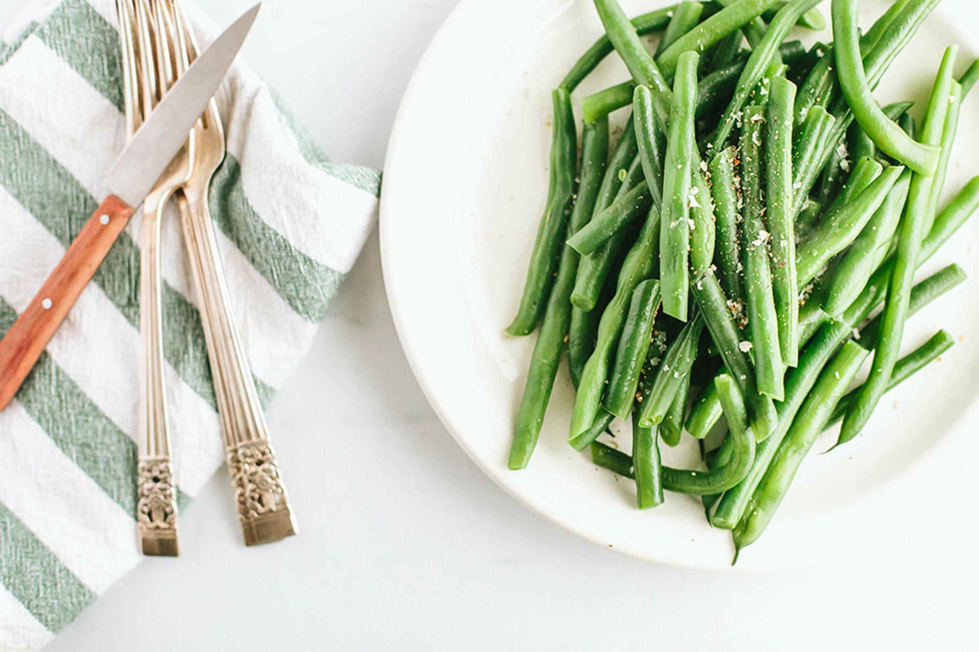 Lemony Green Beans