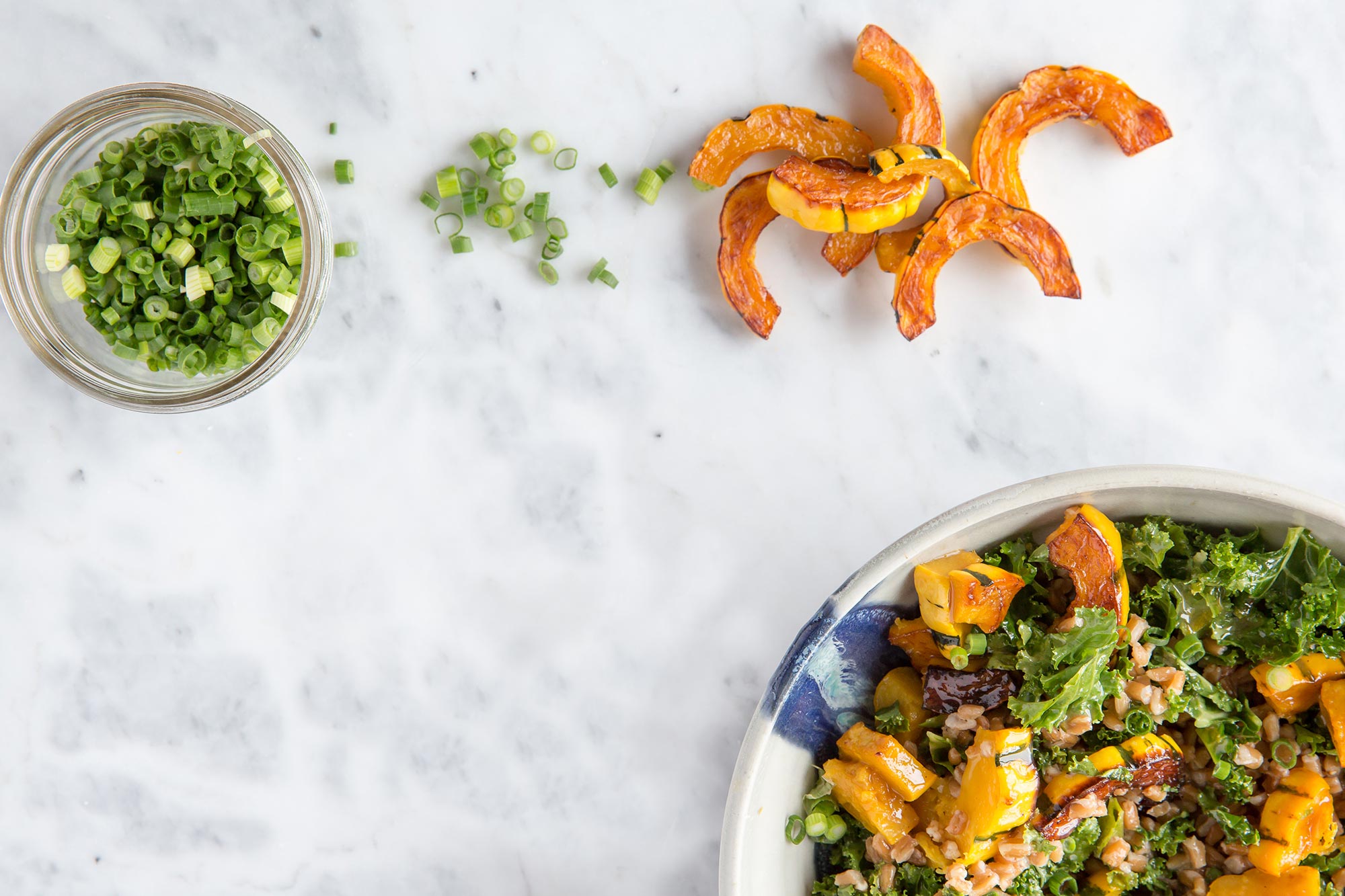 Miso-Squash Grain Bowl