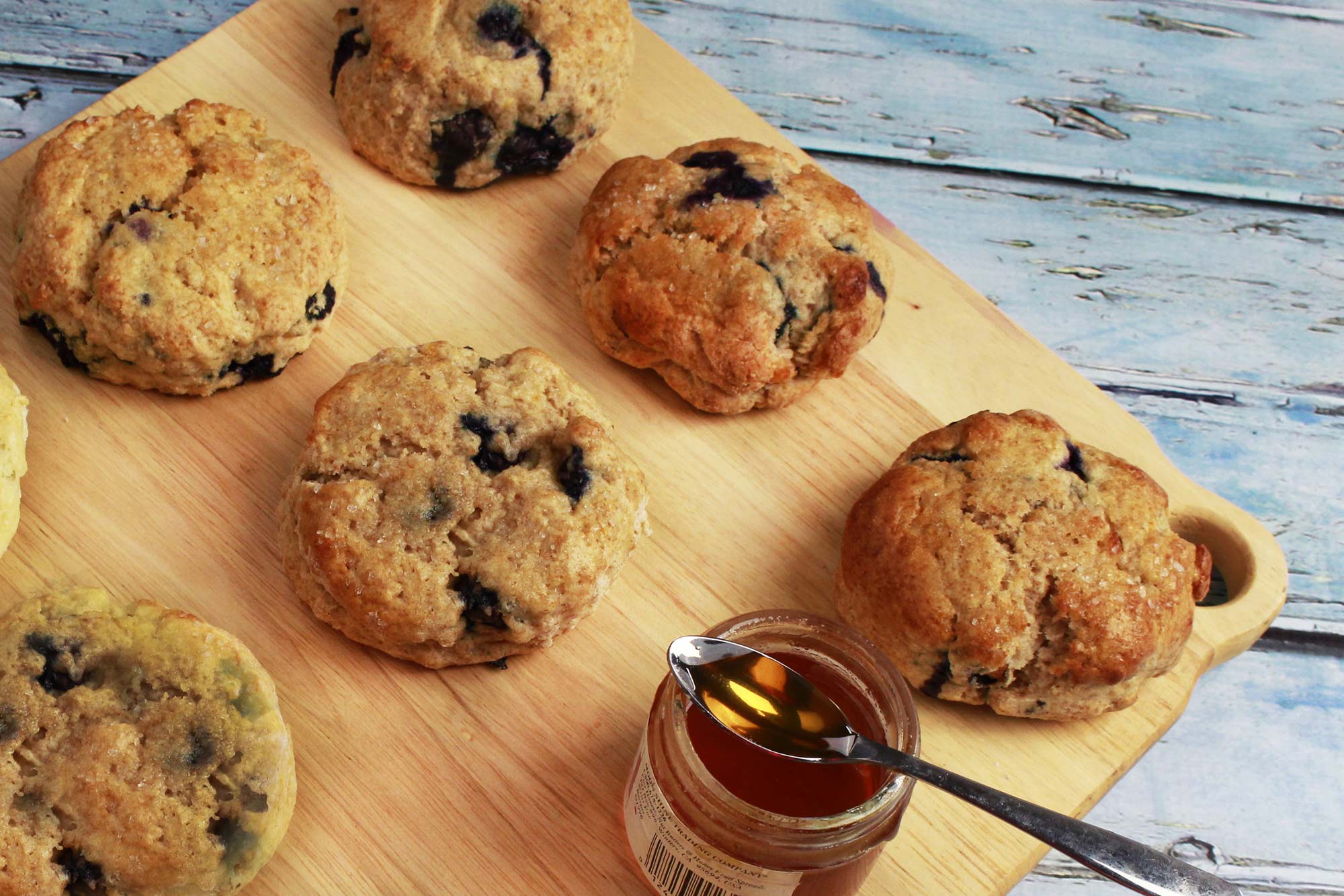 Blueberry Morning Biscuits