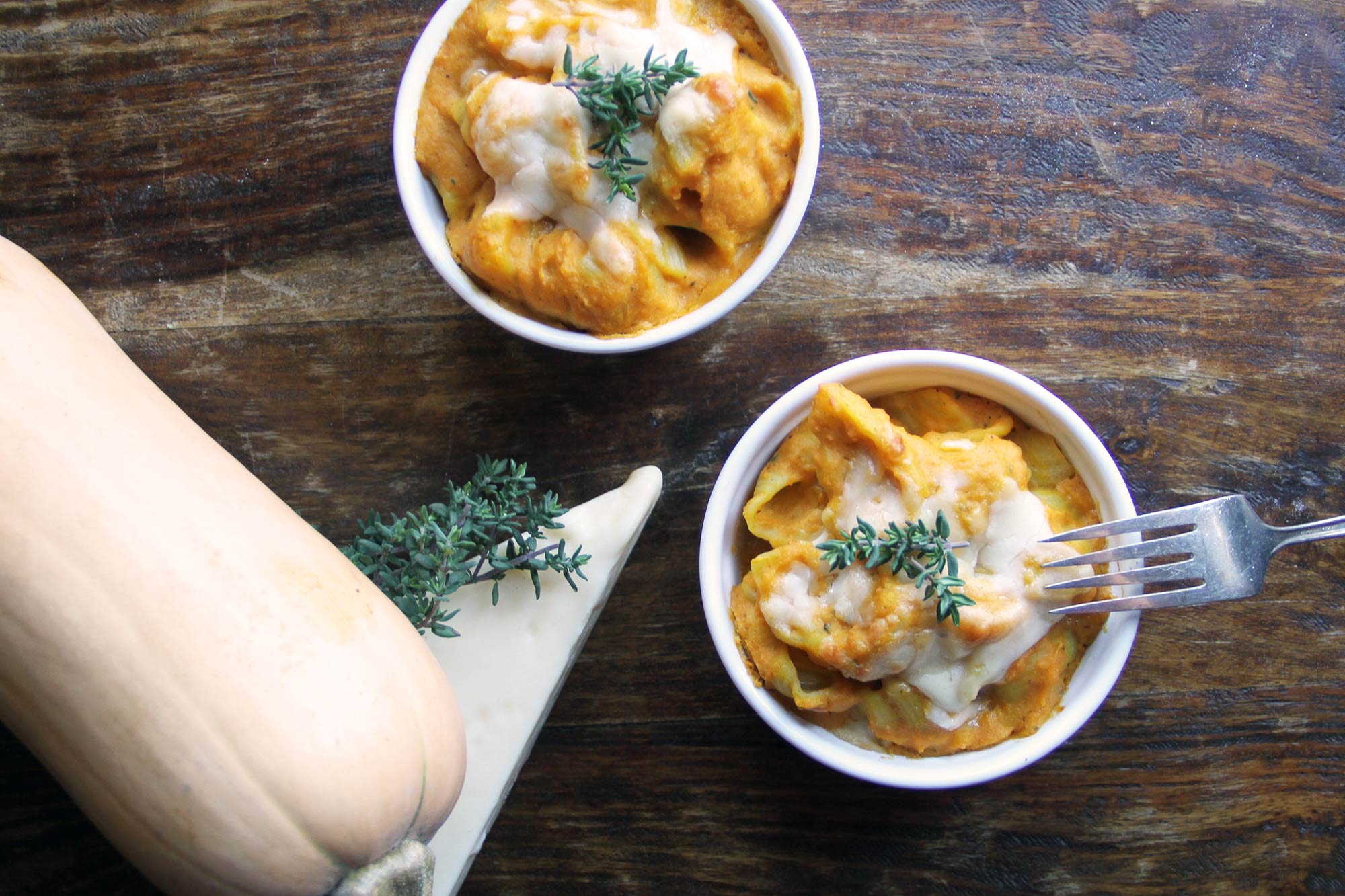 Butternut Squash Mac and Cheese