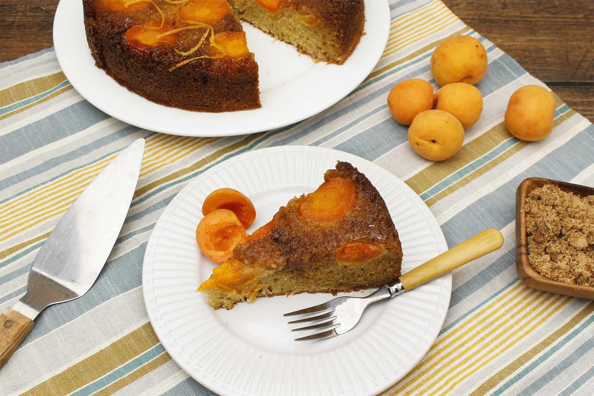 How to make Apricot upside down cake