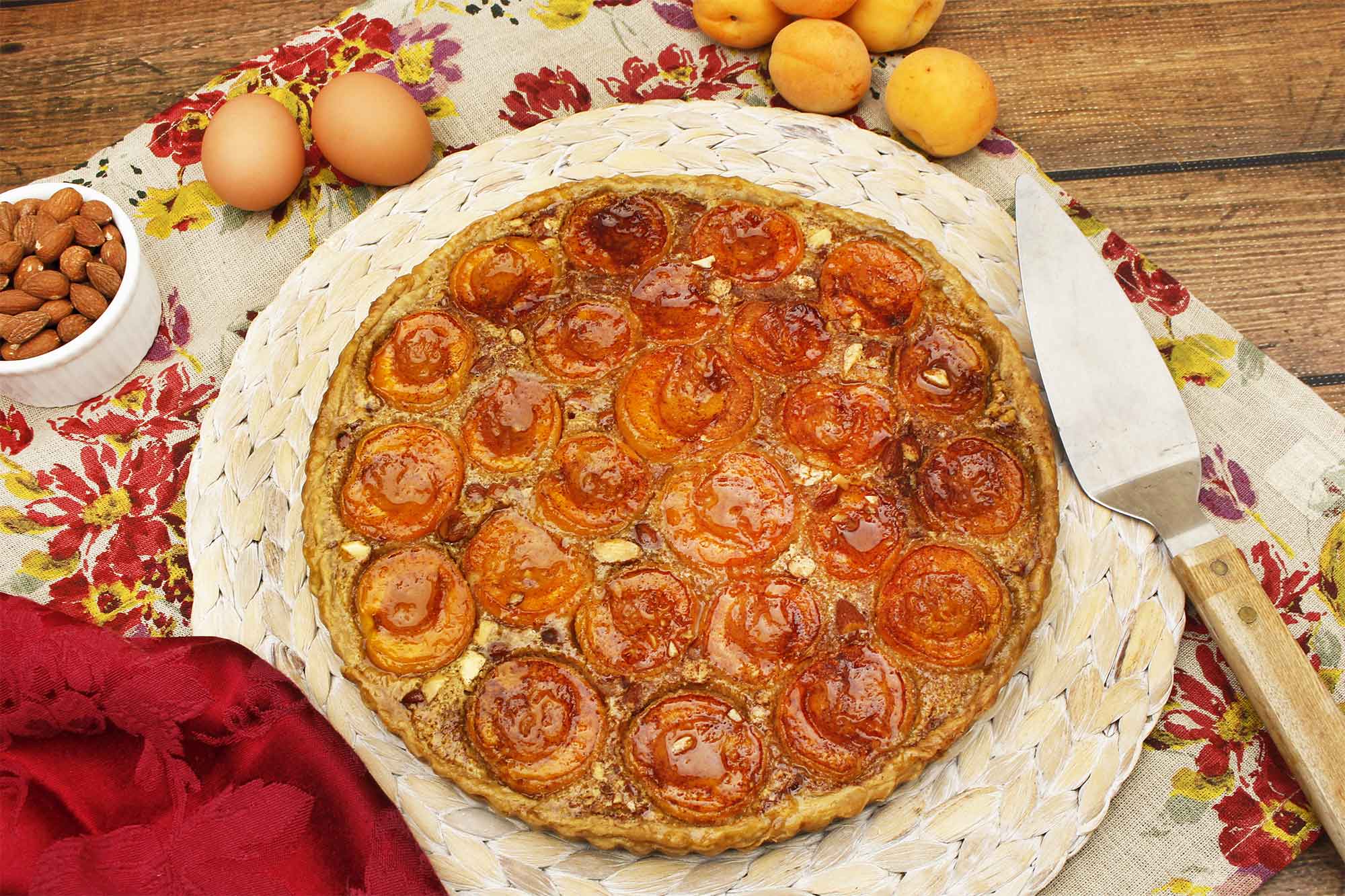 Apricot Frangipane Tart