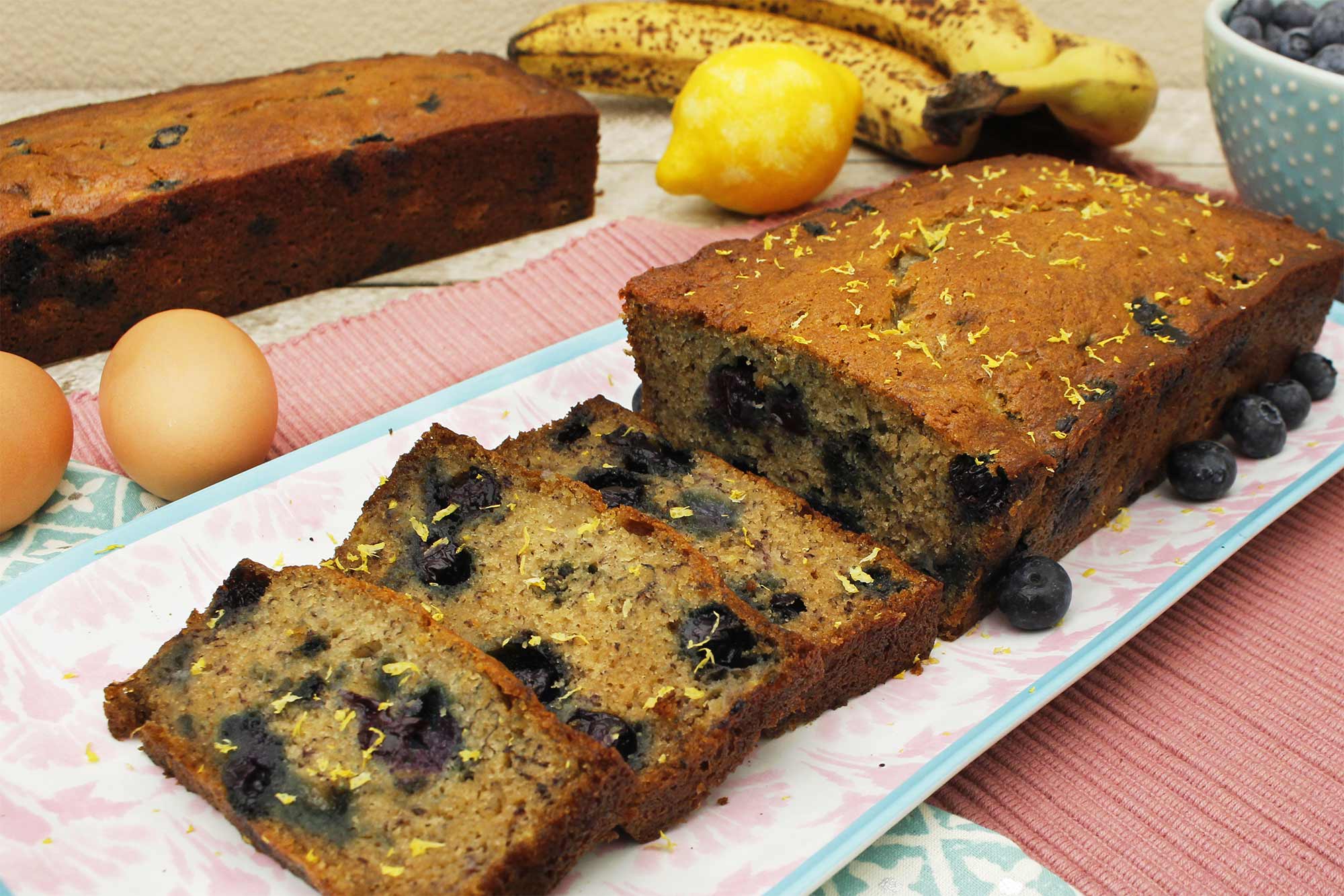 Blueberry Banana Bread