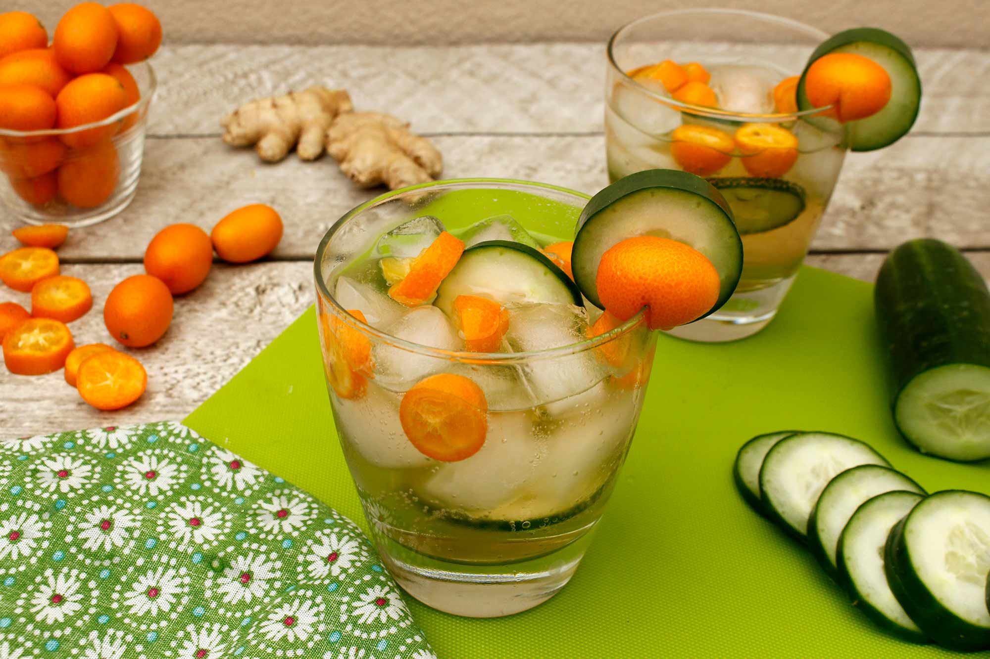 Kumquat Cucumber Moscow Mule