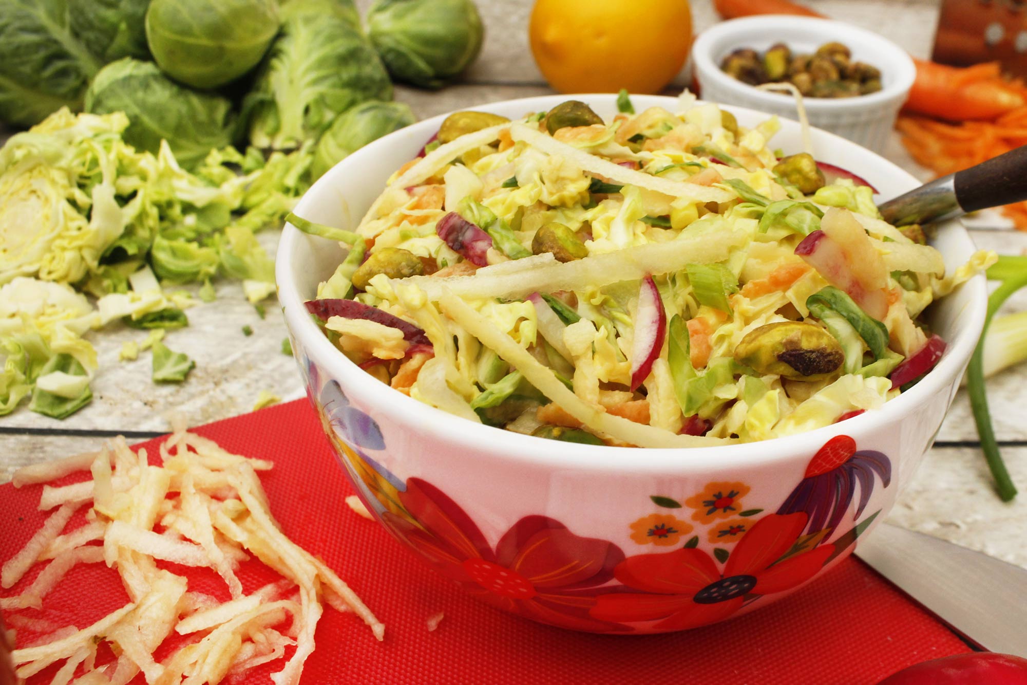 Brussels Sprouts Slaw 