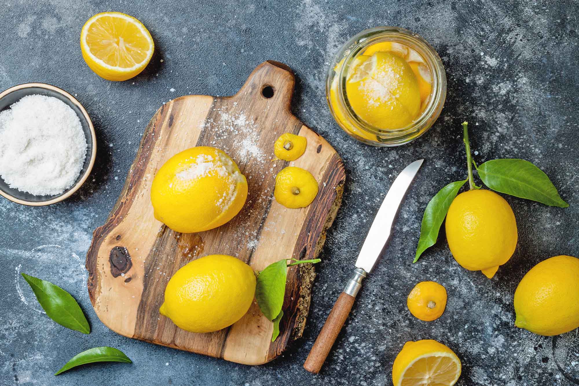 Preserved Meyer Lemons 