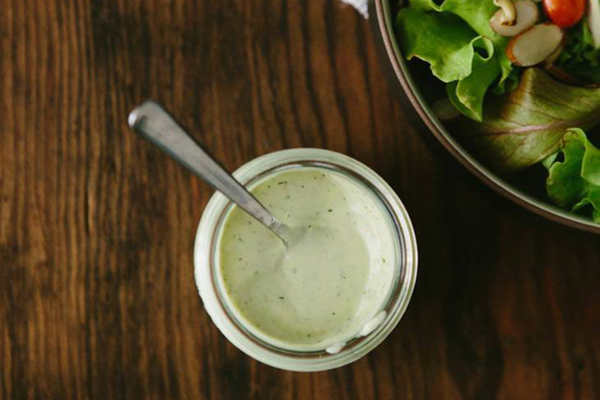 Roasted Garlic and Dill Dressing