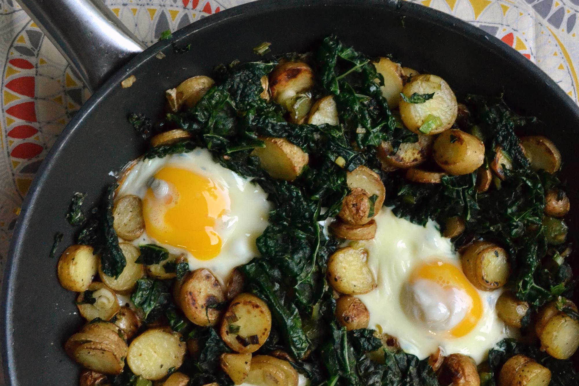 Kale and Potato Breakfast Hash