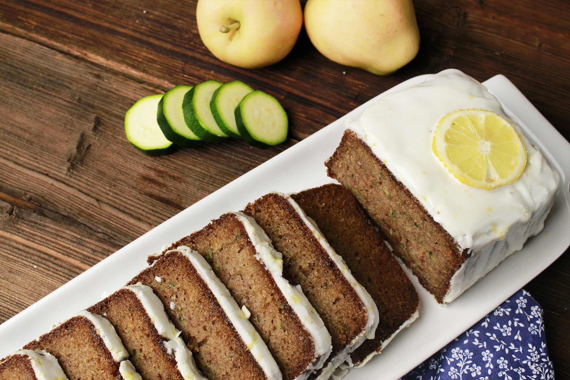 Apple Zucchini Country Cake