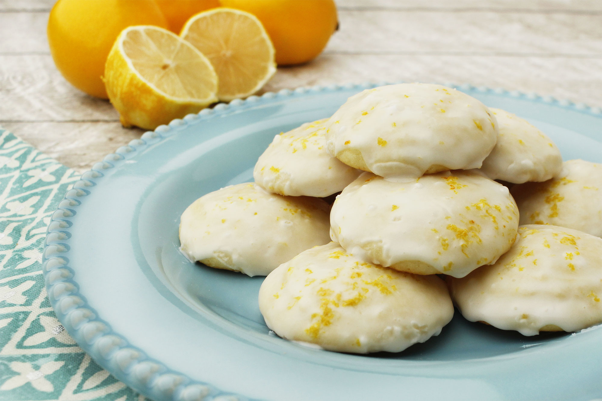 Meyer Lemon Ricotta Cookies