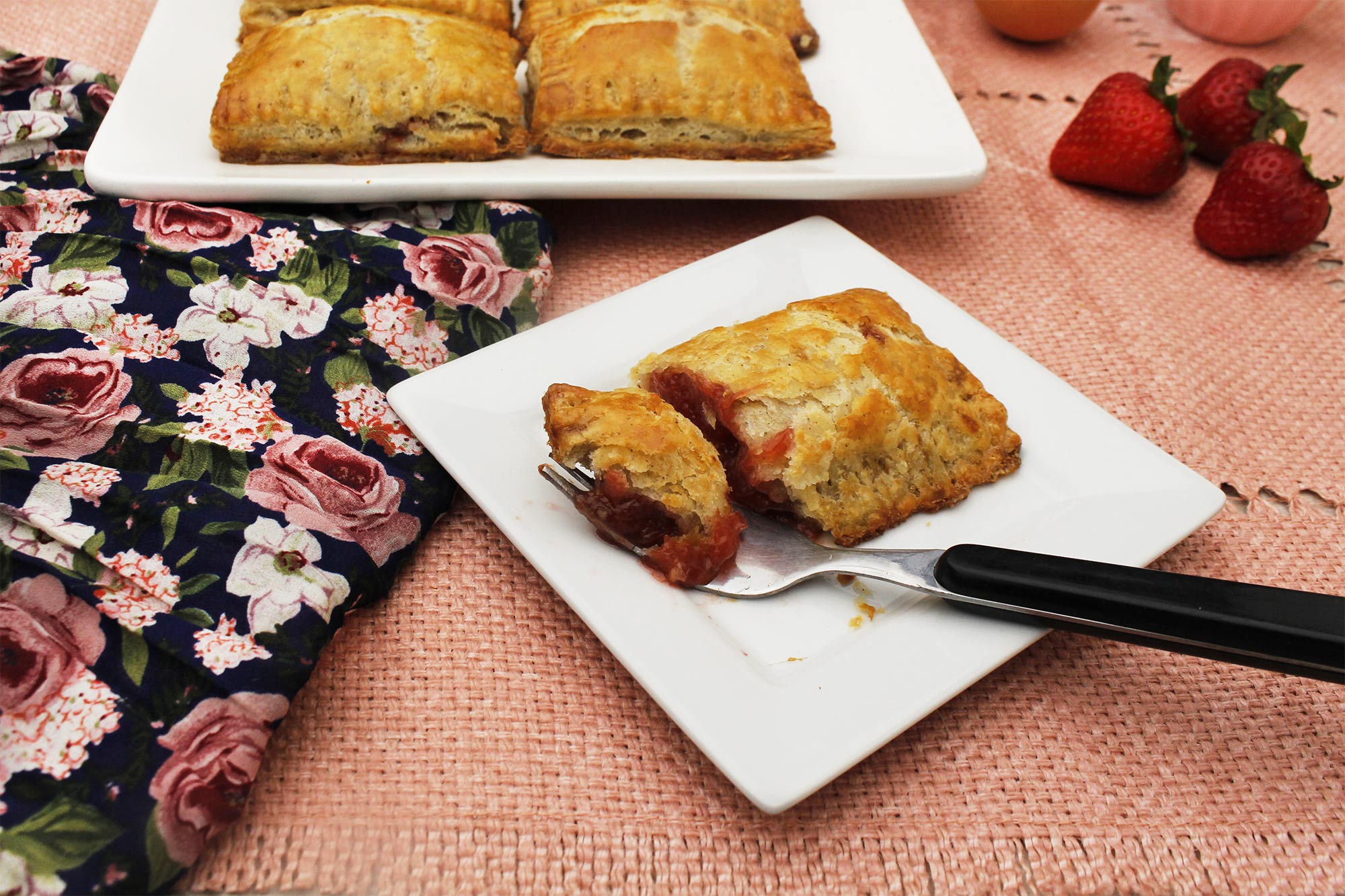 Strawberry Rhubarb Hand Pies