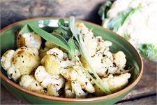 Roasted Cauliflower with Fresh Herbs