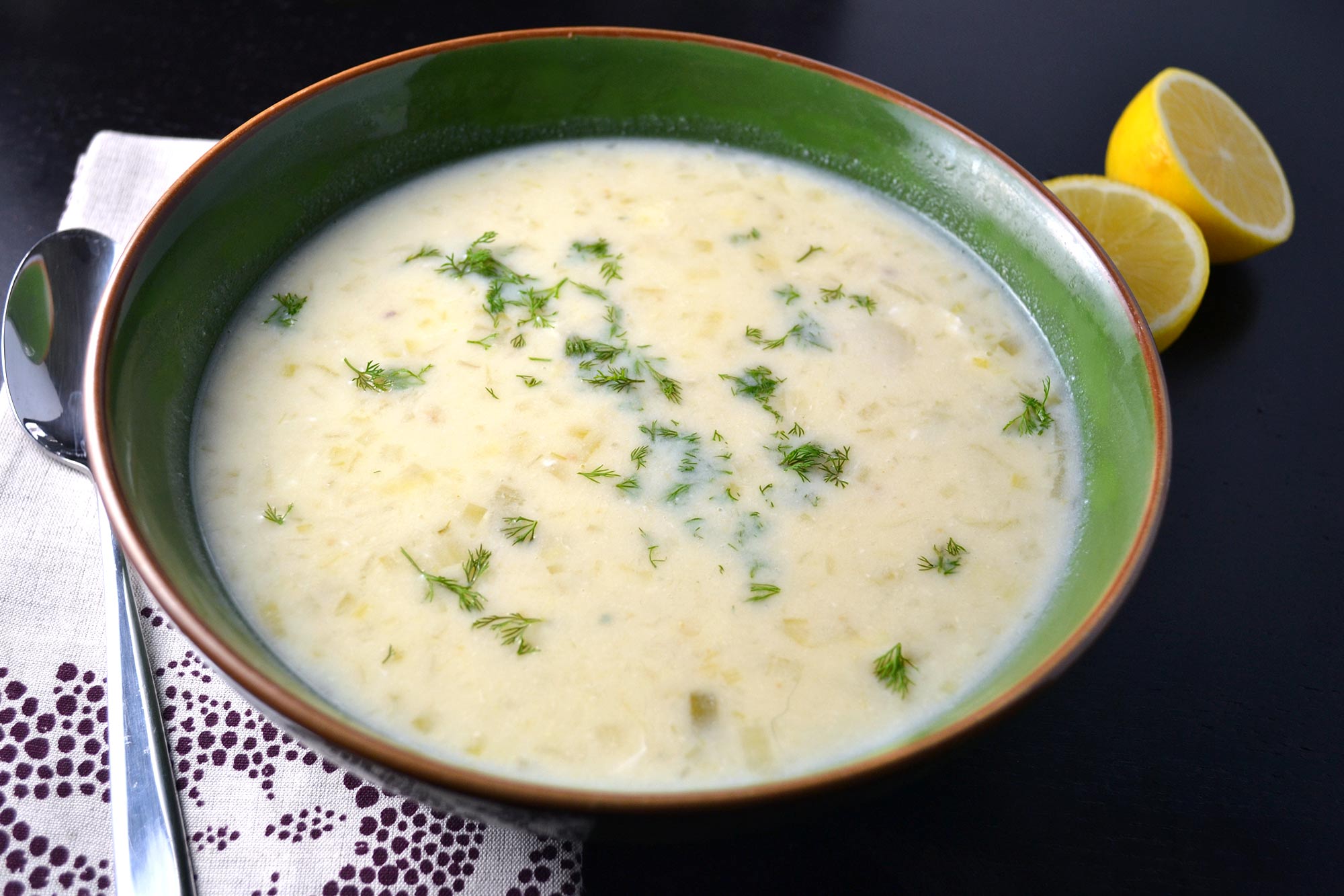 Full Circle - Recipe: Greek Lemon Soup